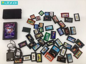 【ジャンク】Nintendo DS Lite 本体 DS・GBAソフト まとめ売り イナズマイレブン ポケットモンスター 星のカービィ 他