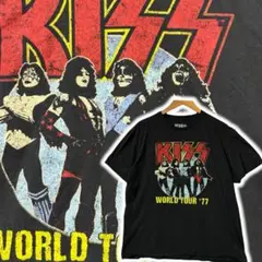 希少　kiss キッス　tシャツ バンド　ロック　US 古着