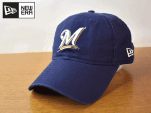 B355《未使用品》NEW ERA ニューエラ 49FORTY【SMALL - 58cm】MILWAUKEE BREWERS ブルワーズ MLB 野球帽 帽子 キャップ USモデル