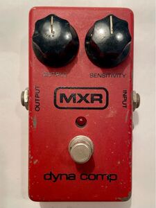 MXR DYNA COMP 1981年 オリジナル ダイナコンプ ビンテージ ブロックロゴ エフェクター