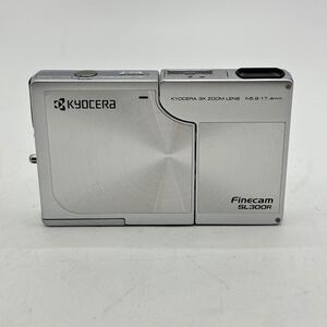 KYOCERA 京セラ Finecam SL300R コンパクトデジタルカメラ 3.2メガピクセル 3X f=5.8-17.4mm デジカメ