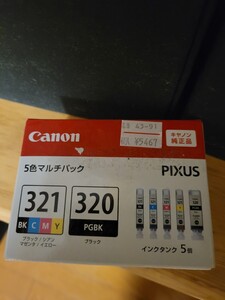 未開封 純正インク Canon　 BCI-321　 期限切れ