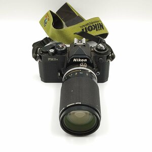 【T】 ニコン FM3Aボディ×ZOOM-NIKKOR 35～200mm 1：3.5～4.5 レンズ付 一眼レフ フイルムカメラ