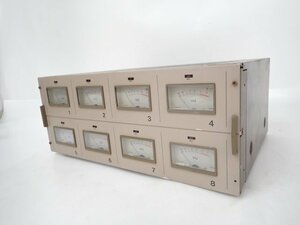 TEAC 詳細不明 テープデッキ用 8chメーター ティアック △ 6F281-190