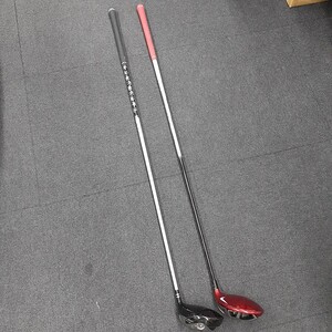 ドライバー2本まとめて ナイキ VRS COVERT 2.0 フレックスR 全長約119cm /ヤマハ inpres X V440 9° フレックスS 全長約120cm　ま