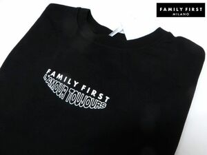 FAMILY FIRST ファミリーファースト メンズ バックプリント スウェット ブラック2022-23AW 秋冬新作 / CRE-SF2208-BK ブラック.S