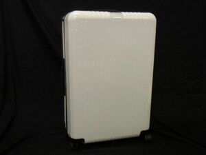 1円 ■美品■ RIMOWA リモワ サルサエアー ポリカーボネート ダイヤルロック式 2輪 キャリーバッグ スーツケース ホワイト系 AJ4417