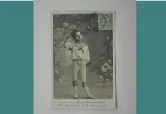20世紀初期　フランス製　アンティーク・ポストカード Q ヨーヨーの少年