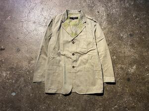 COMME des GARCONS HOMME 02SS 裏地水玉コットン3Bジャケット コムデギャルソンオム 2002SS AD2001 HE-J036 S