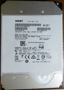 HDD 12TB HGST HUH721212ALE600 3.5インチ内蔵型 日立