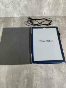 富士通 A4 電子ペーパー QUADERNO (GEN.2) クアデルノ FMVDP41 クアデルノ カバー付き【送料無料】