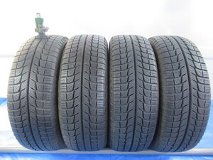 激安即決！エア漏点検済！バリ溝9分山！MICHELIN X-ICE3 185/60R15 88H 中古4本セット Z00918