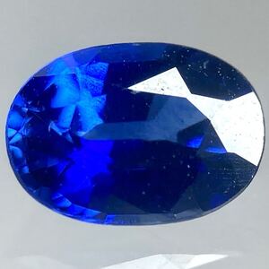 ☆サファイア0.599ct☆O◎ 約5.8×4.1mm ルース 裸石 宝石 ジュエリー sapphire jewelry corundum コランダム DA0/DF0 w4 A64