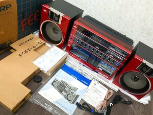 ▲未使用保管品▲SHARP FEEL5 GX-5R ラジカセ フィール5 シャープ▲