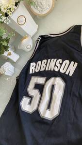 NBAバスケットROBINSON champion48黒タンクトップ