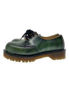 Dr.Martens◆シューズ/UK4/GRN/レザー