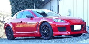 ＲＸ－８ サイド　ステップ 　エアロ　マツダスピードイメージエアロシリーズ 　かぶせるタイプ　se3ｐ