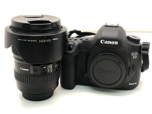 Canon EOS 5D Mark ii / EF LENS 24-105mm 1:4 L デジタル一眼レフカメラ ジャンク 中古【UW010352】●