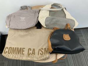 【未使用品】CHOU-PORTE　【未使用品】via demizon　【中古】COMME CA ISM　【中古】COURREGES　バック4点セット◆売上No1919