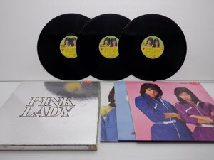 【見本盤】Pink Lady「ピンク・レディー」LP（12インチ）/Victor(SJX-8091-93)/ポップス