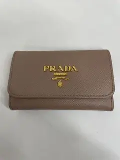 ［9354］PRADA プラダ　4連　キーケース