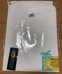 シルキー東京店 南国風 クルーネックTシャツ Mサイズ 日本製 綿100％ K-OS 5013