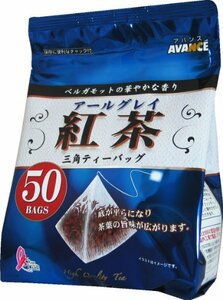 アバンス アールグレイ 紅茶 三角ティーバッグ 50P×6個