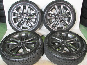 ☆LEXUS RX■レクサスRX純正アルミ付スタッドレス■235/55R19■114.3-5H/19-7.5J/+35■DUNLOP■ウィンターMAXX■SJ8■ハリアー.RAV4.流用可