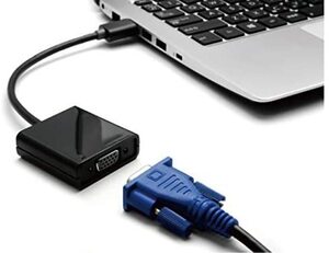 送料込[SALE]新品未開封 エアリア DOWN QUEEEN HDMI VGA コンパーター 3.5mm音声端子搭載 1920x1080 フルHD対応■SD-DSHV1■激安SHOP24