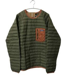 【新品】patagonia Silent Down Crew メンズM カーキ