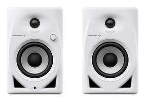 【中古】Pioneer DJ 4インチ 2wayアクティブモニタースピーカー DM-40D-W (White)