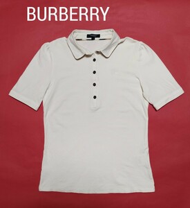 【美品】BURBERRY(バーバリー)レディースポロシャツ S