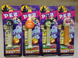 新品PEZ 2003年 「NEWハロウィン」 全4種セット NEW Halloween ペッツ