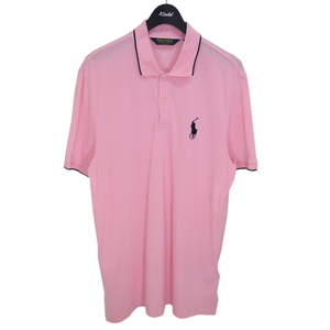 ポロ ゴルフ ラルフローレン POLO GOLF RALPH LAUREN ポロシャツ ピンク サイズ L 商品番号:8066000225098