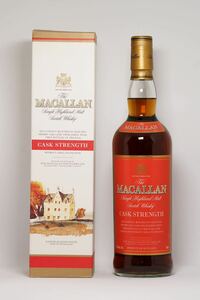 最後の1本　未開封　The MACALLAN ザ・マッカラン カスクストレングス レッドラベル ウイスキー 750ml 57.8% 箱付