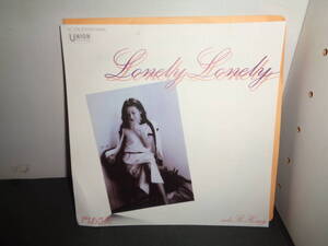 LONELY LONELY　門あさ美　EP盤　シングルレコード　同梱歓迎　X620