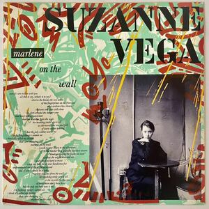 SUZANNE VEGA スザンヌ・ベガ　MARLENE ON THE WALL 4曲入り10インチシングル　UK盤