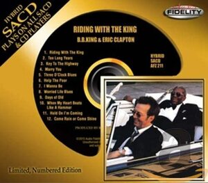 新品 即決 Audio Fidelity SACD エリック・クラプトン＆B.B.キング ライディング・ウィズ・ザ・キング Riding With The King