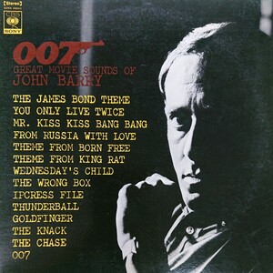 LP /ジョン・バリー〈007 GREAT MOVIE SOUNDS OF JOHN BARRY〉☆5点以上まとめて（送料0円）無料☆