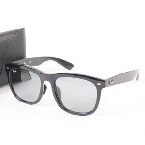 95965★1円スタート★Ray-Ban レイバン 新品同様美品 アイウェア RB4260D 57□19 サングラス プラスチック ブラック