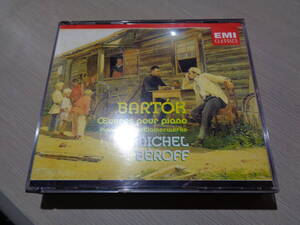 ミシェル・ベロフ,MICHEL BEROFF/BELA BARTOK:OEUVRES POUR PIANO(PIANO WORKS)(HOLLAND/EMI:CZS 5 68101 2 MINT 2CD