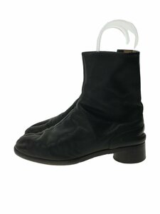 Maison Margiela◆メゾンマルジェラブーツ/41/BLK/レザー//