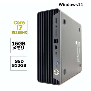 HP pro SFF 400 G9 第13世代 Core i7-13700 16GB SSD512GB MULTI windows11 デスクトップpc H12880