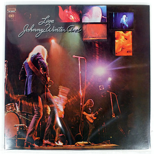 US盤 JOHNNY WINTER AND/ライブ/COLUMBIA PC30475 LP