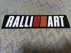 三菱　RALLIART　ステッカー縦7㎝、横30㎝