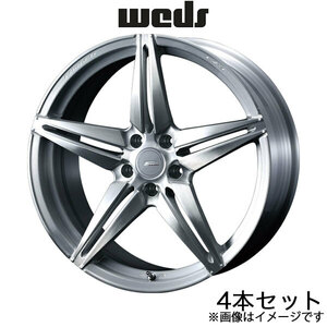 エフゼロ FZ-3 WRX STI VAB 18インチ アルミホイール 4本 ブラッシュド 0039461 WEDS F-ZERO FZ-3