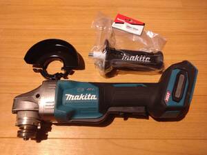 makita マキタ 純正 100mm充電式ディスクグラインダ GA009G 清掃済み！綺麗！グリップとガード未使用新品付き 2020年製 0006527Y