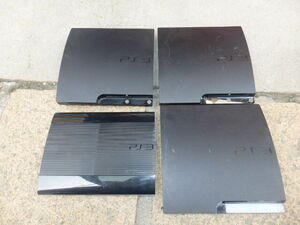 1円～ SONY ソニー PS3 本体 まとめて 4台 CECH-2000A CECH-2500A CECH-2100A CECH-4000C プレイステーション3 GG1885