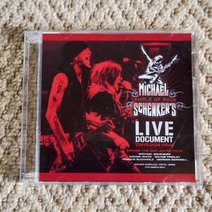 ●MICHAEL SCHENKER マイケルシェンカー　TEMPLE OF ROCK ●CD 2枚組　●LIVE DOCUMENT TOKYO 2014 FINAL ●中野サンプラザ13th MARCH 2014