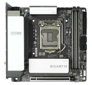 GIGABYTE Z590I VISION D LGA 1200 Intel Z590 SATA 6Gb/s Mini ITX Intel Motherboard